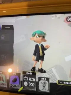 新品　スマブラ　スプラトゥーン　amiibo アミーボ　制服