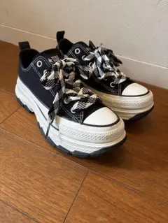 CONVERSE ALL STAR 厚底 スニーカー ブラック