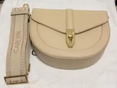 CARLYN ショルダーバッグ ベージュのサムネイル