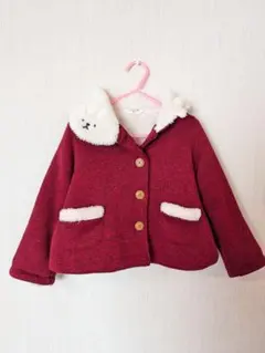 ベビー用　赤　アウター　90cm