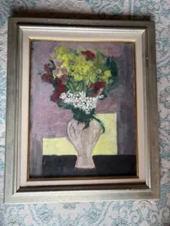 瀬川竜夫 油彩 薔薇 バラ 絵画 - メルカリ