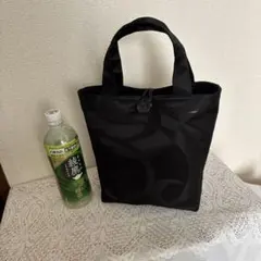 黒の帯リメイクトートバッグ