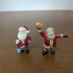 サンタクロース フィギュアセット（2体入り）