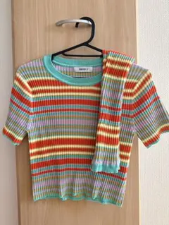 FOREVER21 サマーニットショート丈のサムネイル