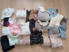 女の子 70サイズ 80サイズ ベビー服 小物 まとめ売り 保育園着 中古品