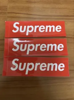 Supreme ステッカー 3枚セット シュプリーム