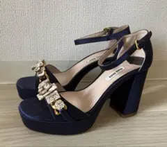 MIUMIU ビジューサンダル