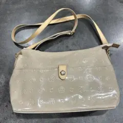 【値下げ】CLATHAS クレイサス　ショルダーバッグ ピンクベージュ