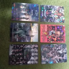 RIZINポテトスティックのカード6枚