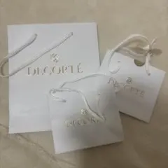 DECORTÉ ショップ袋 3枚セットのサムネイル
