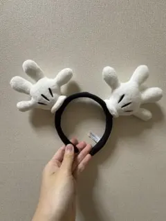ミッキー手型カチューシャ