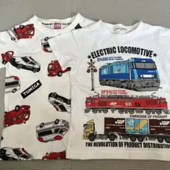 電車　トミカ　Tシャツセット