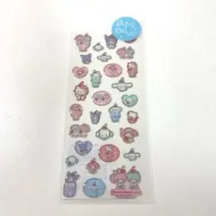 【国内正規品】サンリオ ぷっくりキラキラ シール ぷるしゅわドリンク ステッカー