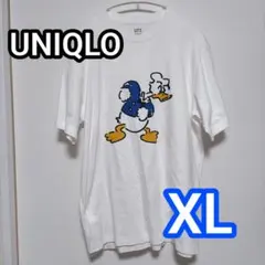 UNIQLO ドナルドダック マジックフォーオールウィズ 長場雄 UT ホワイト