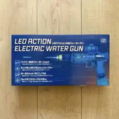 【新品未使用】LED アクション 電動ウォーターガン 水鉄砲 青のサムネイル