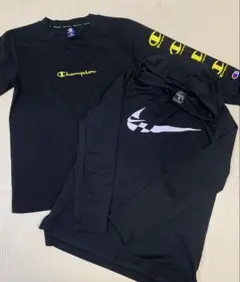 Champion & Nike フード付きTシャツセットのサムネイル