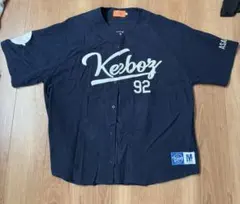 Keboz ベースボールシャツ ネイビー Mサイズのサムネイル