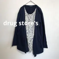 ドラッグストアズ　drug store's　重ね着風トップス　花柄のサムネイル