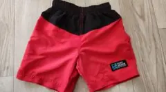 男の子 水着 赤/黒 100cm 海パン