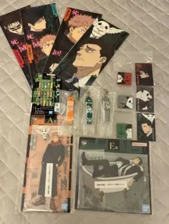 呪術廻戦 一番くじ A賞 E賞 ビッグアクリルスタンド オマケ10点付き 新品