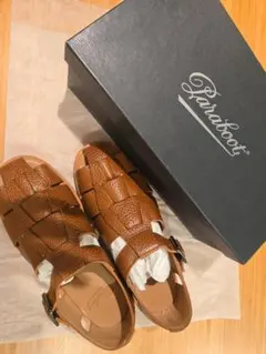 Paraboot パラブーツ パシフィック ブラウン レザー 41 美品 箱付のサムネイル