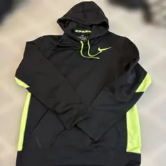 Nike Therma-Fit パーカー Mサイズ ブラック/ライム