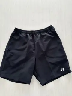 新品未使用『YONEX バドミントンハーフパンツ』Lサイズ 黒　　※追記あり