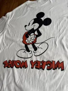 GWセール!ミッキーマウス 両面プリント Tシャツ キャラクター ディズニー