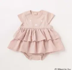 プティマイン　ミッフィー　ロンパースワンピ