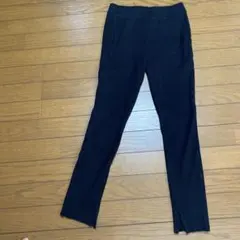 UNIQLO ブラック リブ編み レギンス S