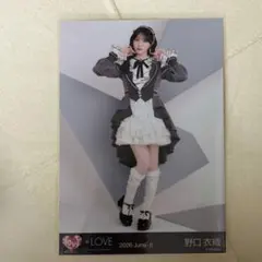 野口衣織 生写真 年末歌番組衣装 ヒキ イコラブ = LOVE - メルカリ