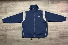 NIKE キッズ ジャージ ジャケット ネイビー 130-140cm