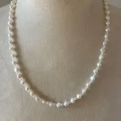 【新品未使用】淡水パール ネックレス