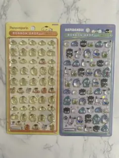 サンリオ ボンボンドロップシールミニ はぴだんぶい ポムポムプリン