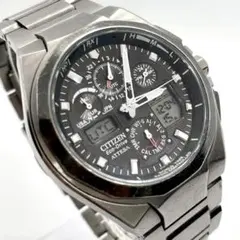 美品✨元箱 CITIZEN Eco-Drive C650-T002765 チタン - メルカリ
