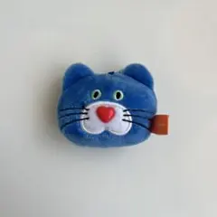 mojojojo フェイスマスコット 青 ねこ