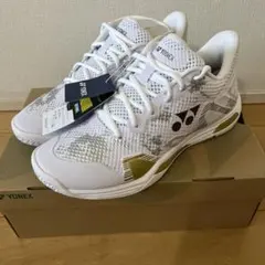 バドミントンシューズ ヨネックス SHB-F1N LTD イエロー 24.5 - メルカリ