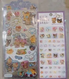 【正規品】サンリオ 日焼け タイルシール ジェリードロップシール