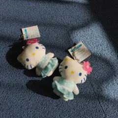 ​ 신품 태그 첨부 헬로 키티 봉제인형 수영복 히비스커스 2개 세트