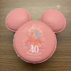 ディズニーリゾート40周年限定　マカロン型小物入れ