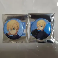 ソードアート・オンライン グリッター缶バッジ ライダースジャケット ユージオ