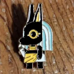 ラスト1点　ピンバッチ　冥界の神　アヌビス　　死神　ミイラ　エジプト神話