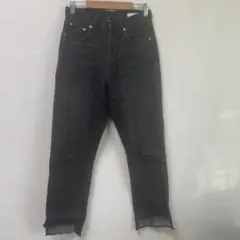 GLR DENIM ストレートデニム ブラック　サイズ36