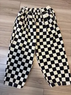 マーキーズ　MARKEY'S チェッカー柄　ロングパンツ