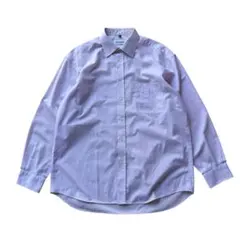 バルマン カッターシャツ 長袖 ビンテージ パープル 00s メンズ 古着のサムネイル