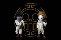 ワンピース　ワーコレ　ハート海賊団　ウニ&ハクガン