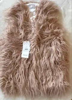 【新品タグ付き】エコファーベスト EGOIST モカベージュ