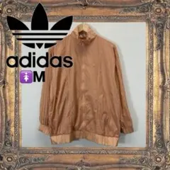 adidasOriginals トレフォイル ナイロンジャケット オレンジ Ｍ