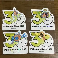 ポケモン 韓国限定 ポケモンストア30周年ロゴステッカー メタモン