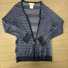 REMI RELIEF レミレリーフ ボーダー柄 カーディガン　日本製